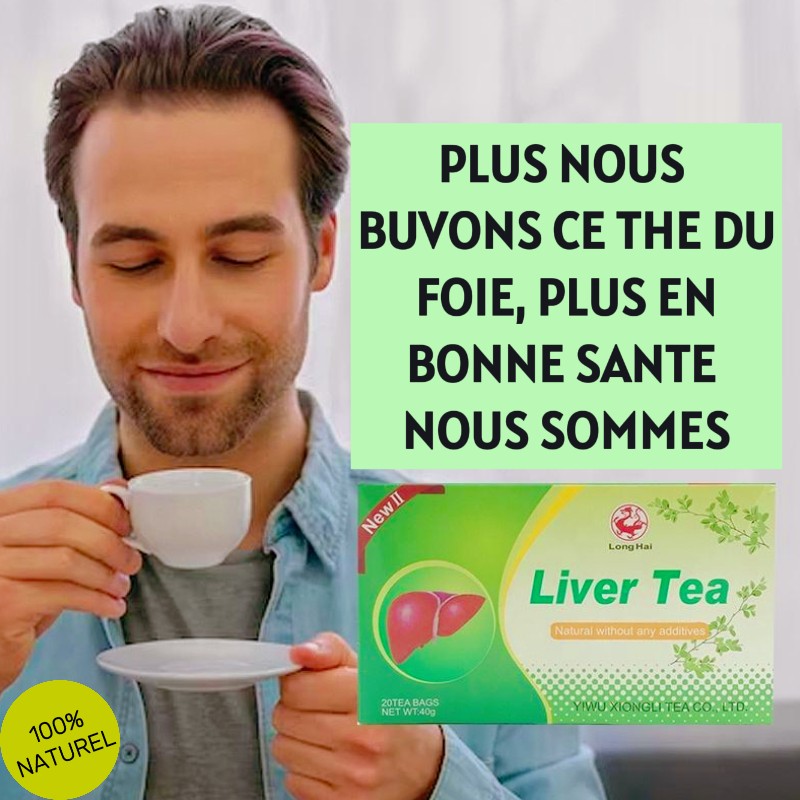 PACK DE 20 THÉS NETTOYEUR DE FOIE ET ANTI HÉPATITE
